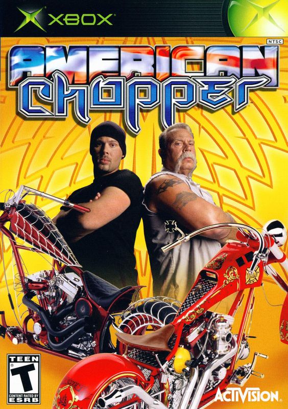 American Chopper box art for Xbox